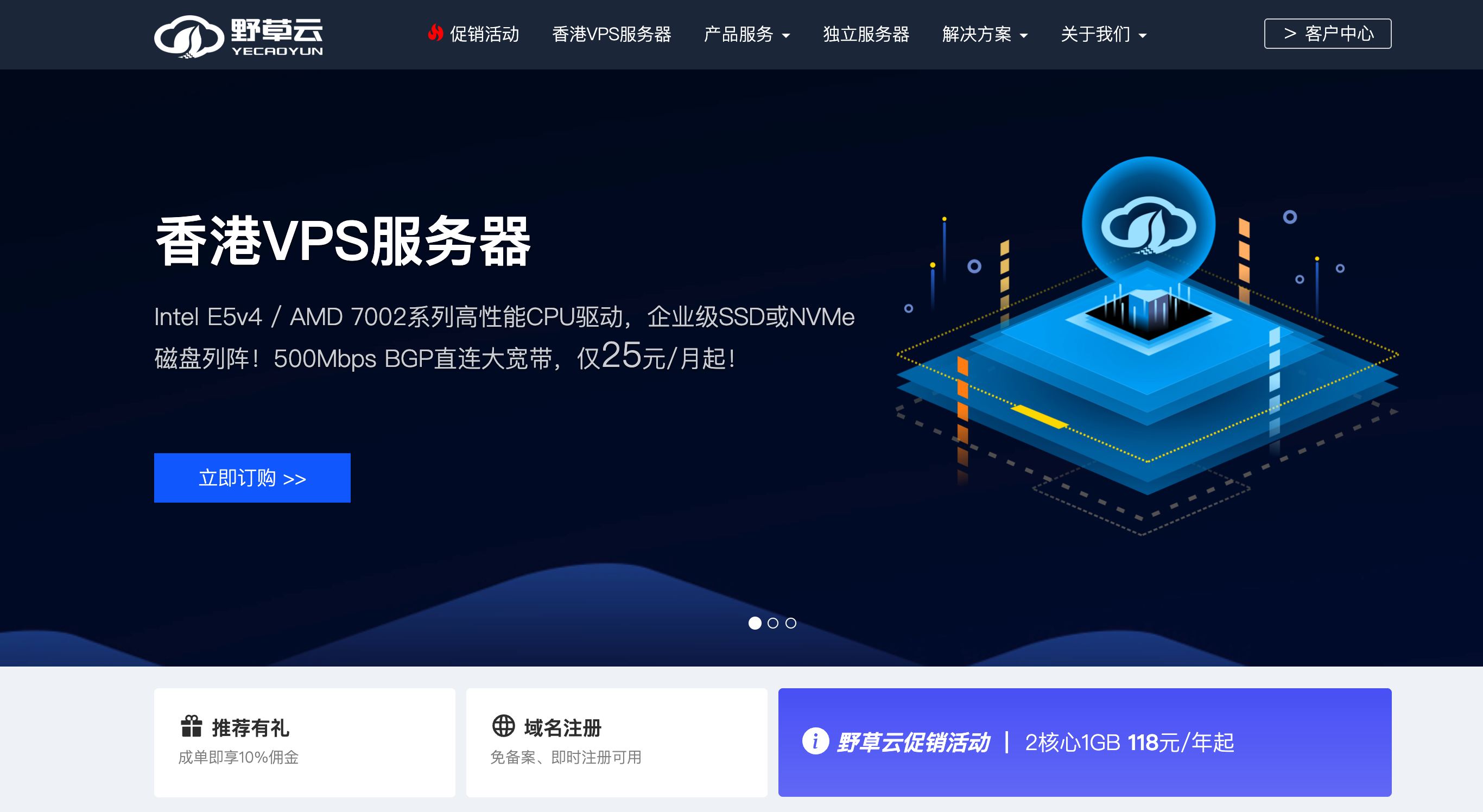 野草云 VPS 怎么样？个人博客与技术开发者云服务器使用体验分享