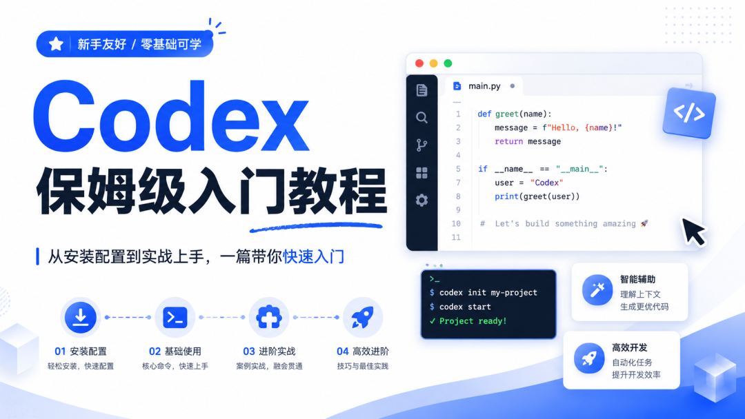 Codex 本地安装教程：详细步骤与开发环境配置指南之Windows 安装 Codex 保姆级教程