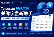 Telegram关键词监听工具推荐：如何实时捕捉精准客户，提高获客效率？-好主机测评网
